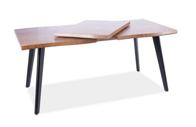 Feldmann-Wohnen Esstisch Fresno (1-St), 120-180x80x76cm Artisan Eiche schwarz ausziehbar Feldmann-Wohnen Esstisch Fresno (1-St), 120-180x80x76cm Artisan Eiche schwarz ausziehbar von Feldmann-Wohnen