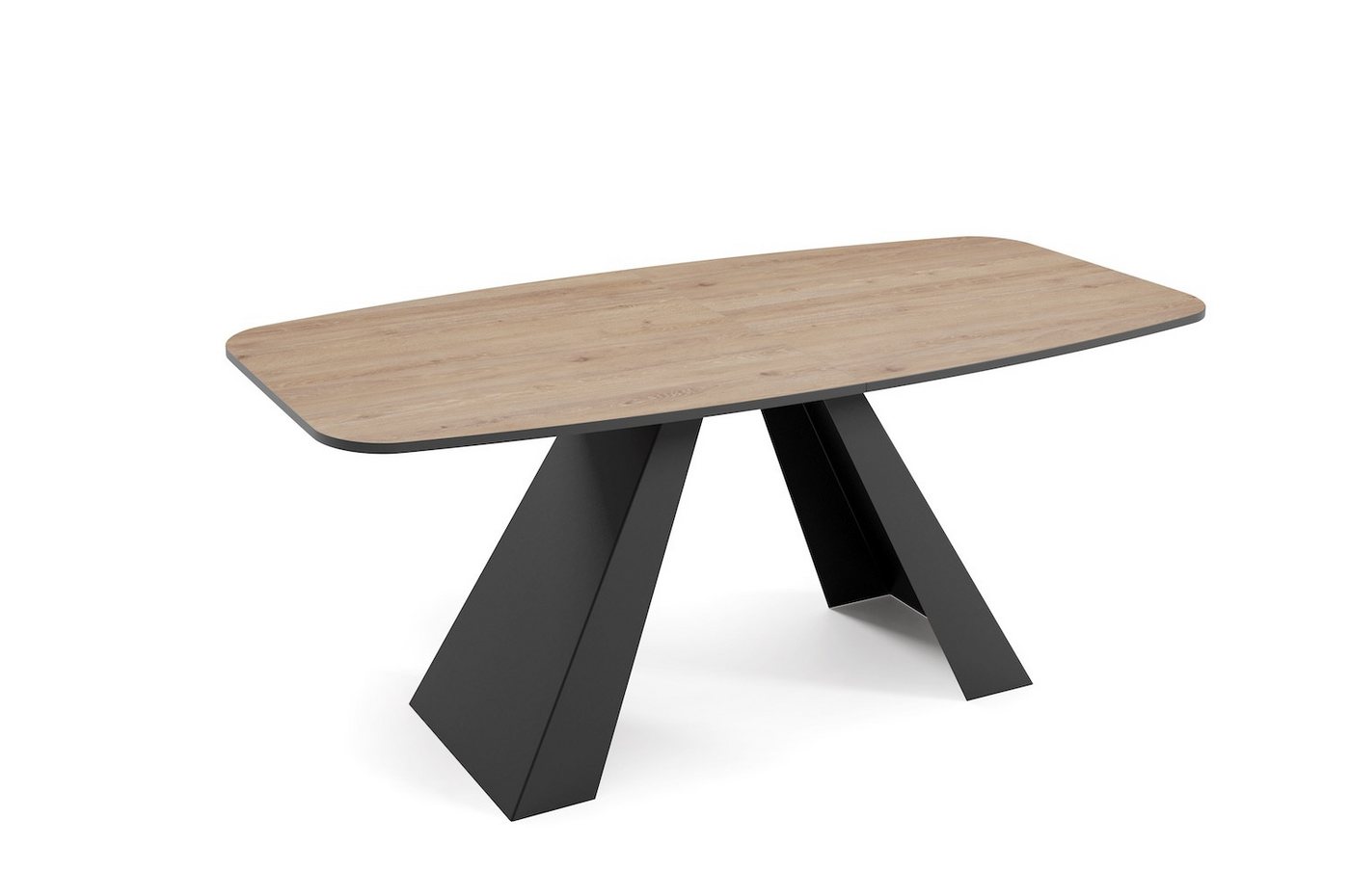 Feldmann-Wohnen Esstisch Myron (Myron, 1-St., Esstisch), Größe wählbar, Farbe wählbar ausziehbar von Feldmann-Wohnen