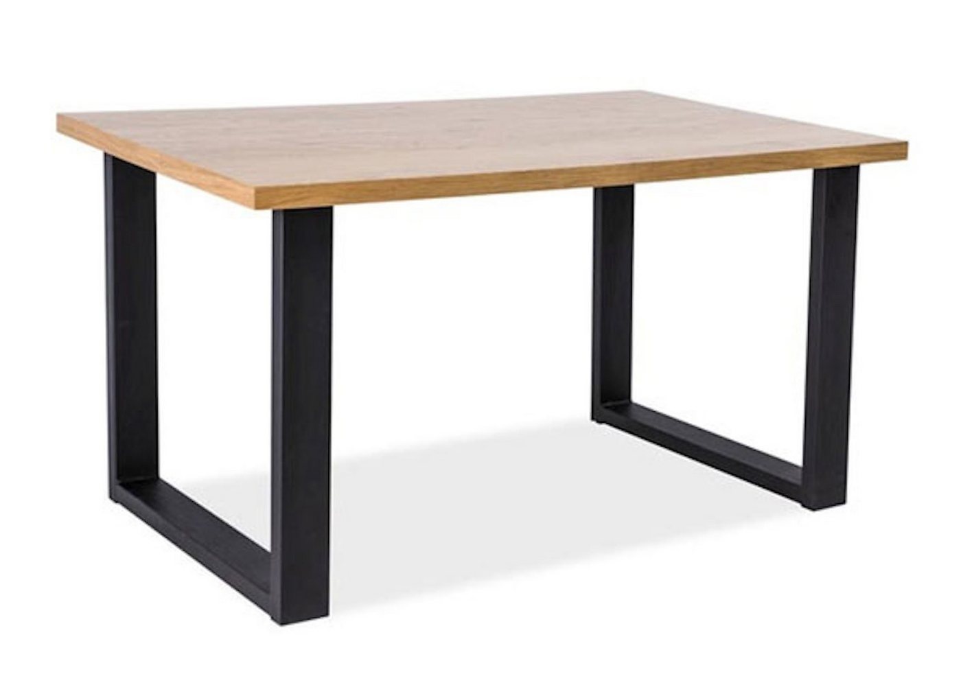 Feldmann-Wohnen Esstisch Umberto (1-St), 120x80x78cm Eiche schwarz Feldmann-Wohnen Esstisch Umberto (1-St), 120x80x78cm Eiche schwarz von Feldmann-Wohnen