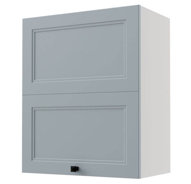 Feldmann-Wohnen Faltlifthängeschrank Forli (1 Hochfaltklappe, 2 Einlegeböden, 1-St., moderne Kassetten-Optik, Knaufgriff, Soft-Close) 60cm Front- und Korpusfarbe wählbar von Feldmann-Wohnen