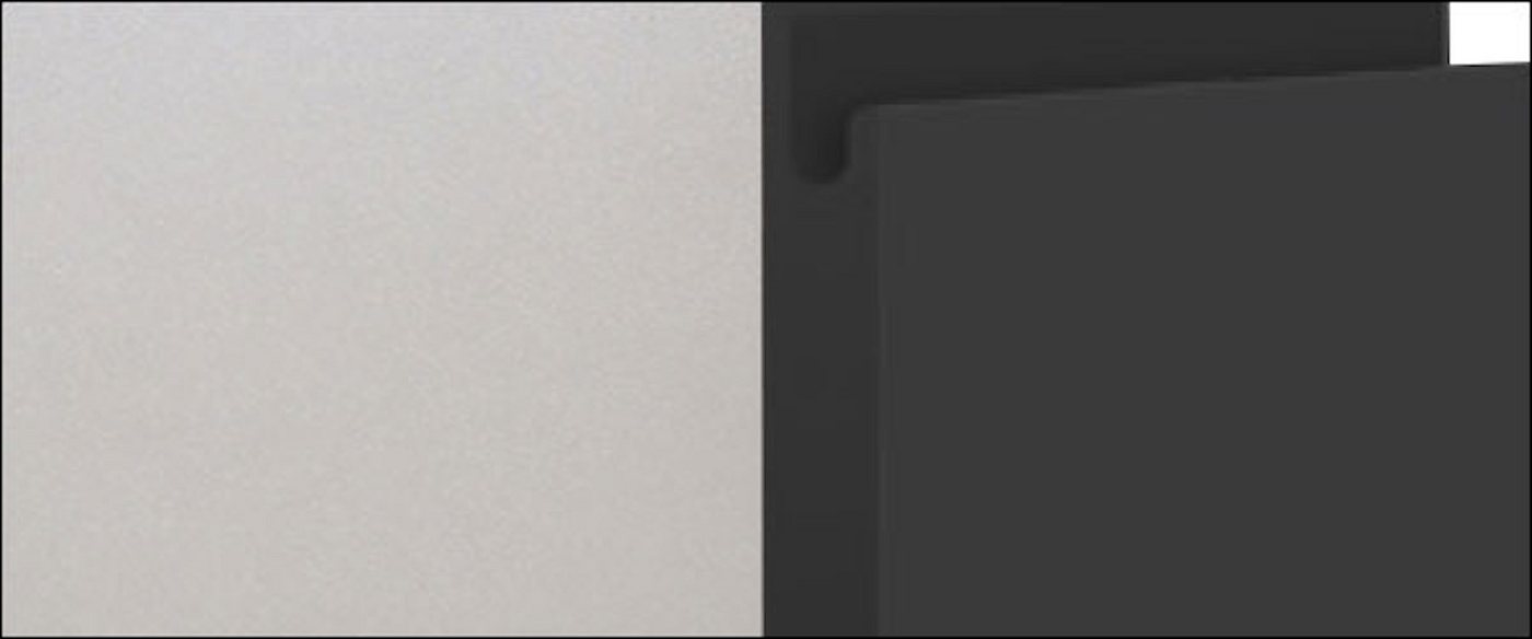 Feldmann-Wohnen Herdumbauschrank Avellino (1-St) 60cm Front- und Korpusfarbe wählbar grifflos mit Klappe von Feldmann-Wohnen