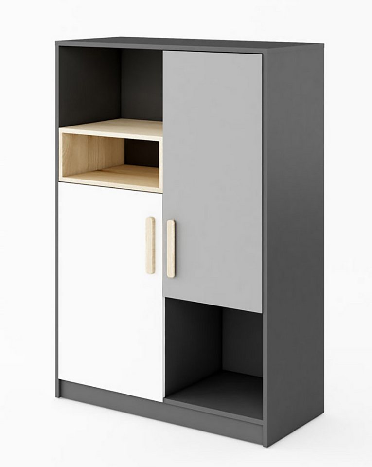 Feldmann-Wohnen Highboard Pok (1 St) von Feldmann-Wohnen