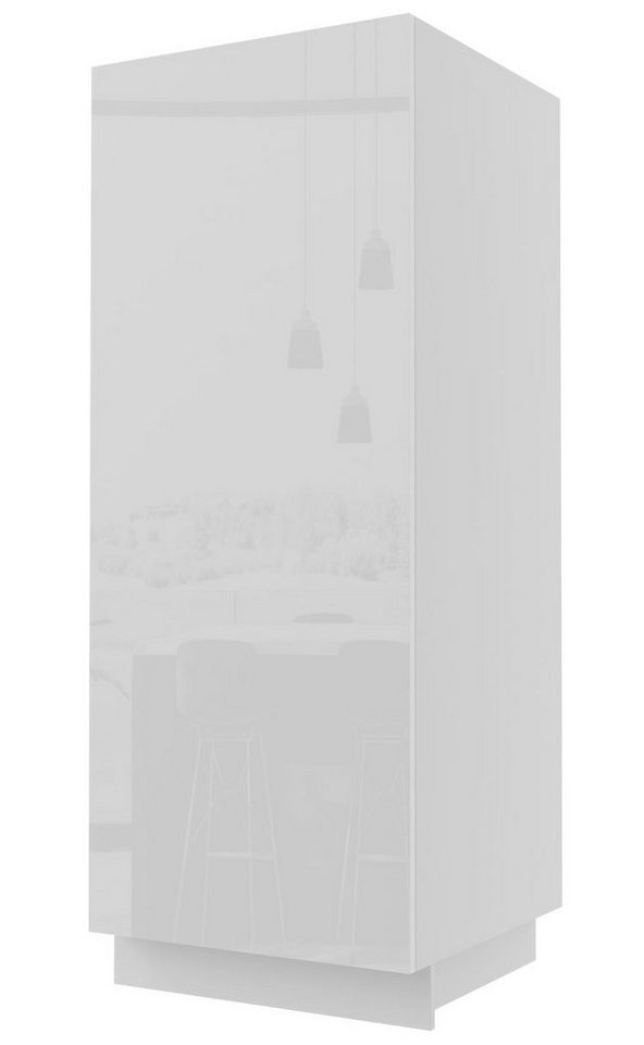 Feldmann-Wohnen Hochschrank Florence (Florence, 1-St) 60cm Front-, Korpusfarbe und Ausführung wählbar grifflos 1-türig von Feldmann-Wohnen
