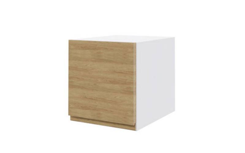 Feldmann-Wohnen Klapphängeschrank Arezzo (1-St) 30cm Front- und Korpusfarbe wählbar grifflos mit Klappe von Feldmann-Wohnen