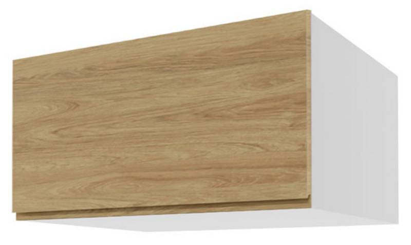 Feldmann-Wohnen Klapphängeschrank Arezzo (1-St) 80cm Front- und Korpusfarbe wählbar grifflos mit Klappe von Feldmann-Wohnen