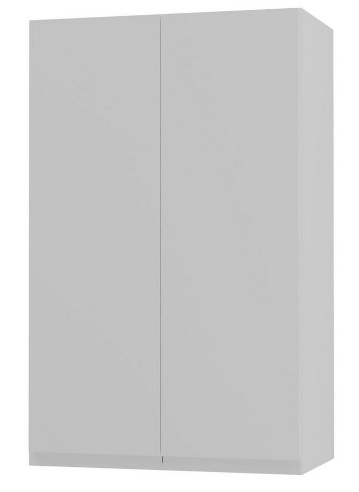 Feldmann-Wohnen Klapphängeschrank Avellino (W4/60, 2-türig, 3 Einlegeböden, 1-St., moderne Optik, Acrylfronten, Griffmulden) 60x32,5x96cm grifflos weiß - weiß Acryl matt (AV-W4/60) von Feldmann-Wohnen