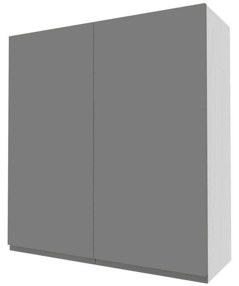Feldmann-Wohnen Klapphängeschrank Avellino (1-St) 90cm Front- und Korpusfarbe wählbar grifflos, 2-türig von Feldmann-Wohnen