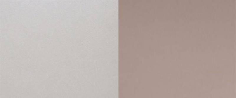 Feldmann-Wohnen Klapphängeschrank Bonn (1 Klappe, 1 Fach, 1-St., moderne Optik, MDF Fronten) BO-W4B/30 mit Klappe 30cm grau Front rosé kupfer matt von Feldmann-Wohnen