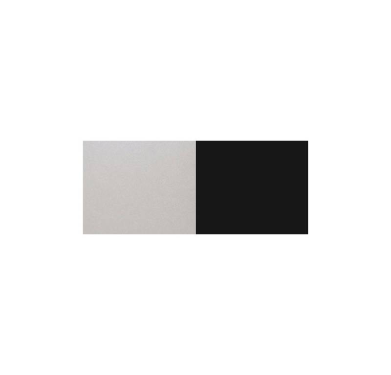 Feldmann-Wohnen Klapphängeschrank Bonn (1 Klappe, 1 Fach, 1-St., moderne Optik, MDF Fronten) BO-W6B/40 für Hochschränke mit Klappe 40cm grau Front schwarz matt von Feldmann-Wohnen