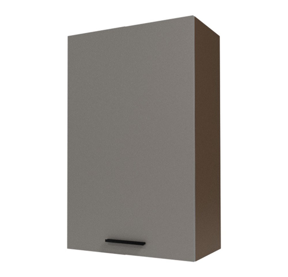 Feldmann-Wohnen Klapphängeschrank Bonn (W4/60/1, 1-türig, 3 Einlegeböden, 1-St., moderne Optik, MDF Fronten) Eiche Artisan / stone grey matt von Feldmann-Wohnen