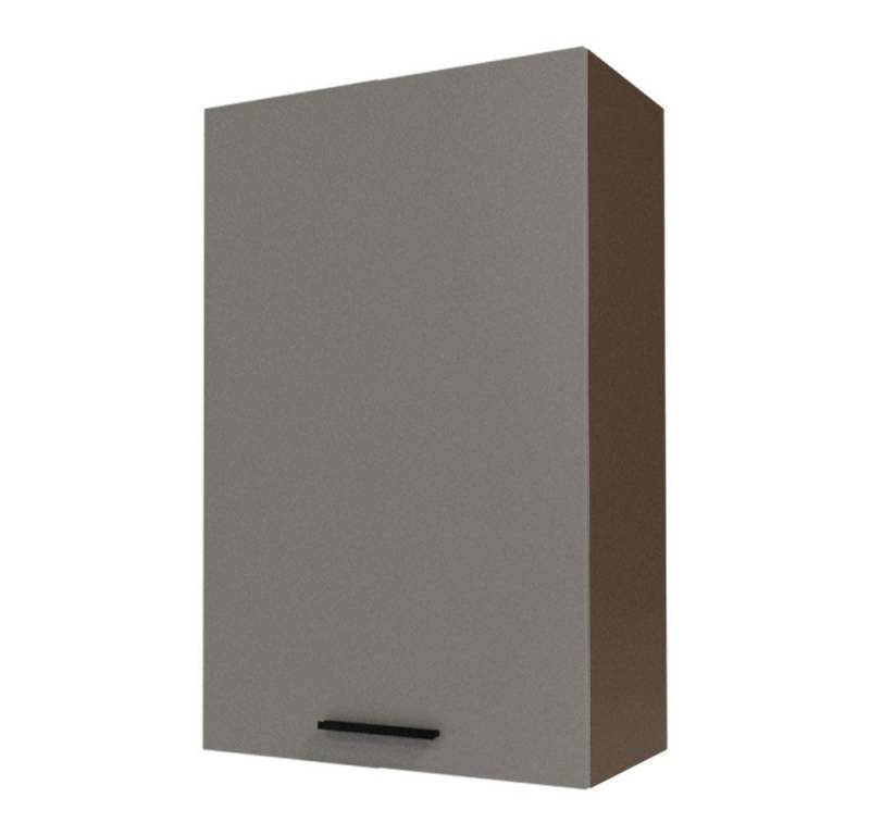 Feldmann-Wohnen Klapphängeschrank Bonn (W4/60/1, 1-türig, 3 Einlegeböden, 1-St., moderne Optik, MDF Fronten) Eiche Artisan / stone grey matt von Feldmann-Wohnen