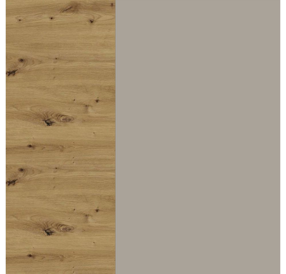 Feldmann-Wohnen Klapphängeschrank Bonn (W4/60/1, 1-türig, 3 Einlegeböden, 1-St., moderne Optik, MDF Fronten) Eiche Artisan / kaschmir matt von Feldmann-Wohnen