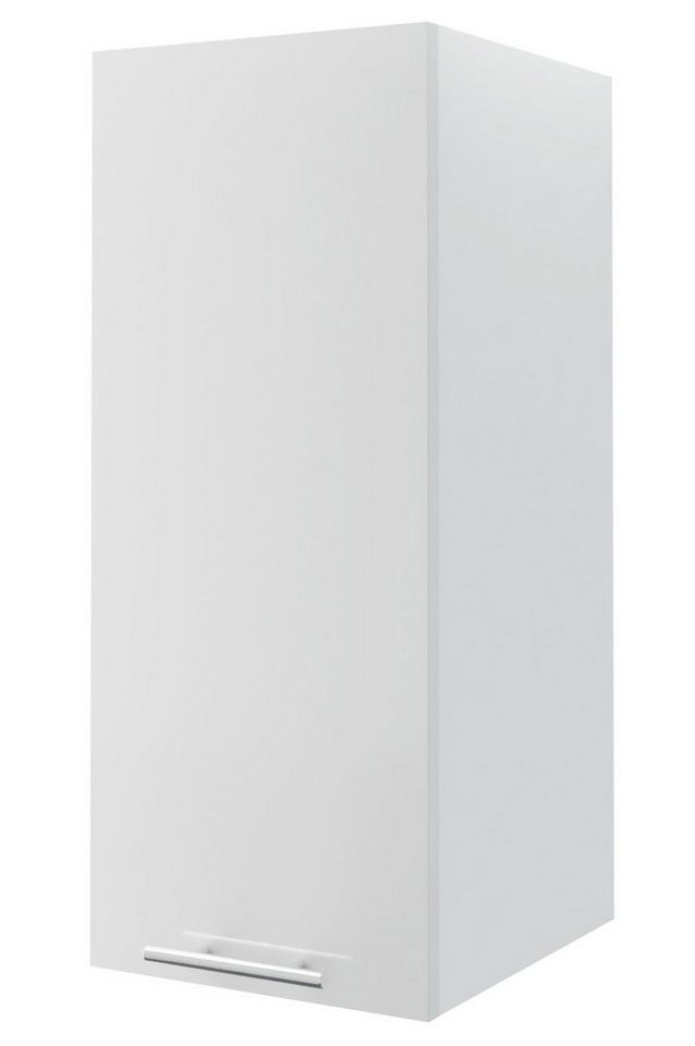 Feldmann-Wohnen Klapphängeschrank Essen (Essen, 1-St., Küchenhängeschrank) 30x32,5x72cm eiche artisan - schwarz Hochglanz (ES-W2/30) von Feldmann-Wohnen