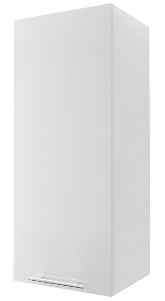 Feldmann-Wohnen Klapphängeschrank Essen (Türanschlag wechselbar, Soft-Close-Funktion, abrieb- / kratzfest, 1-St., Acrylfronten (Ultrahochglanz), mit Glanztiefe für Glaseffekt) 40x32,5x96cm Front- und Korpusfarbe wählbar, 1 Tür mit 3 Einlegeböden von Feldmann-Wohnen