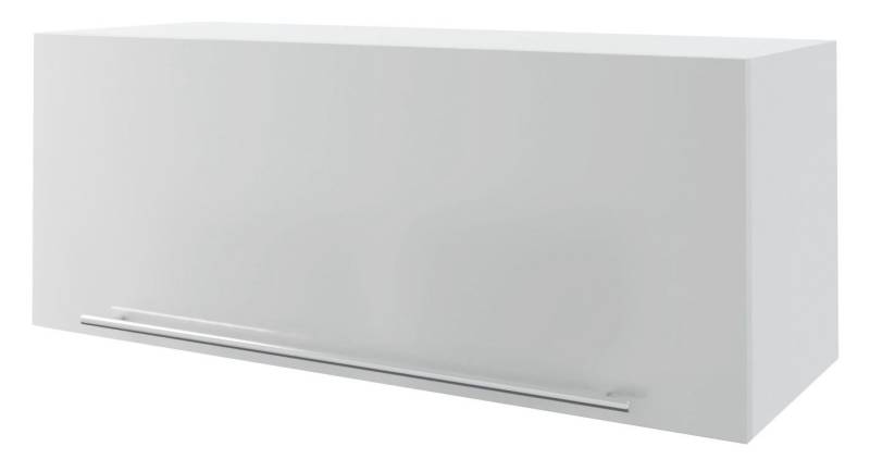 Feldmann-Wohnen Klapphängeschrank Essen (Türscharniere mit Soft-Close-Funktion, Acrylfronten (Ultrahochglanz), 1-St., abrieb- /kratzfest, mit Glanztiefe, d.h. es ergibt sich der Glaseffekt) 90x32,5x36cm Front-& Korpusfarbe wählbar, Klapptür mit Gasdruckdämpfer von Feldmann-Wohnen