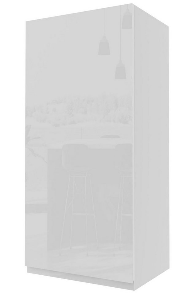 Feldmann-Wohnen Klapphängeschrank Florence (Florence, 1-St) 45cm Front-, Korpusfarbe und Ausführung wählbar grifflos 1-türig von Feldmann-Wohnen