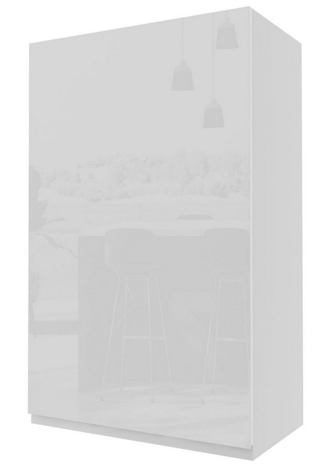 Feldmann-Wohnen Klapphängeschrank Florence (Florence, 1-St) 60cm Front-, Korpusfarbe und Ausführung wählbar grifflos 1-türig von Feldmann-Wohnen