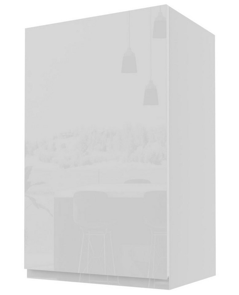 Feldmann-Wohnen Klapphängeschrank Florence (Florence, 1-St) 45cm Front-, Korpusfarbe und Ausführung wählbar grifflos 1-türig von Feldmann-Wohnen