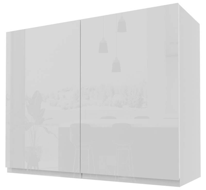 Feldmann-Wohnen Klapphängeschrank Florence (Florence, 1-St) 90cm Front- und Korpusfarbe wählbar grifflos 2-türig von Feldmann-Wohnen