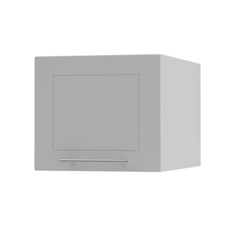 Feldmann-Wohnen Klapphängeschrank Kvantum (1-türig, 1 Fach, Türanschlag oben, Soft-Close, 1-St., Fronten mit dekorativen Fräsungen und leicht abgerundeten Ecken) 40x59x36cm Front- und Korpusfarbe wählbar grifflos mit Klappe von Feldmann-Wohnen