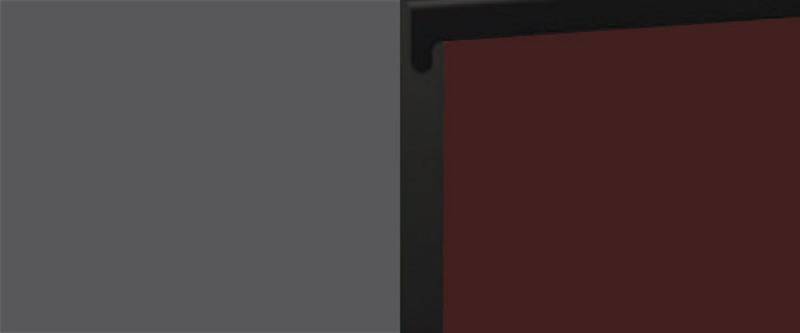 Feldmann-Wohnen Klapphängeschrank Velden (1-St) 60cm Front-, Korpusfarbe und Ausführung wählbar grifflos 1-türig von Feldmann-Wohnen