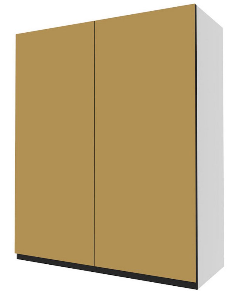 Feldmann-Wohnen Klapphängeschrank Velden (1-St) 80cm Front-, Korpusfarbe und Ausführung wählbar grifflos 2-türig von Feldmann-Wohnen