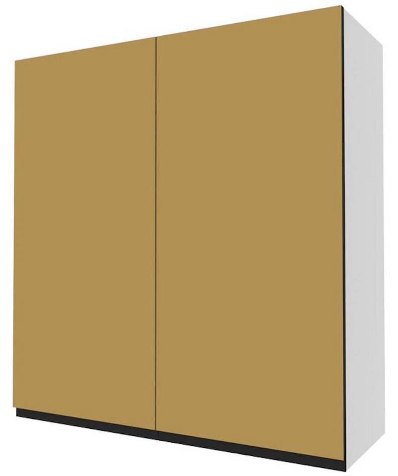 Feldmann-Wohnen Klapphängeschrank Velden (1-St) 90cm Front-, Korpusfarbe und Ausführung wählbar grifflos 2-türig von Feldmann-Wohnen