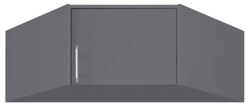 Feldmann-Wohnen Kleiderschrank Smart (1-St) anthrazit / Eckaufsatz von Feldmann-Wohnen