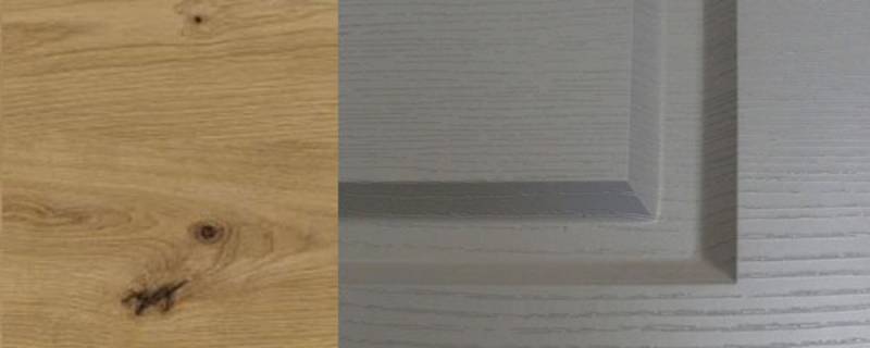 Feldmann-Wohnen Kühlumbauschrank Elbing (2-türig, 1-St., moderner Landhausstil, fühlbare Struktur) 60x59x207cm Farbe wählbar von Feldmann-Wohnen