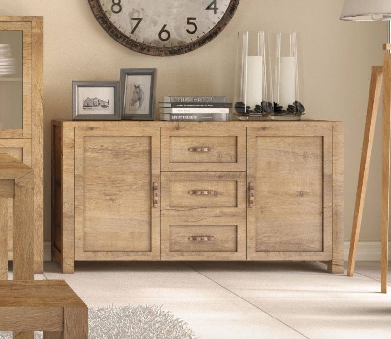 Feldmann-Wohnen Sideboard Nevada (1 St), 164cm eiche lefkas Feldmann-Wohnen Sideboard Nevada (1 St), 164cm eiche lefkas von Feldmann-Wohnen