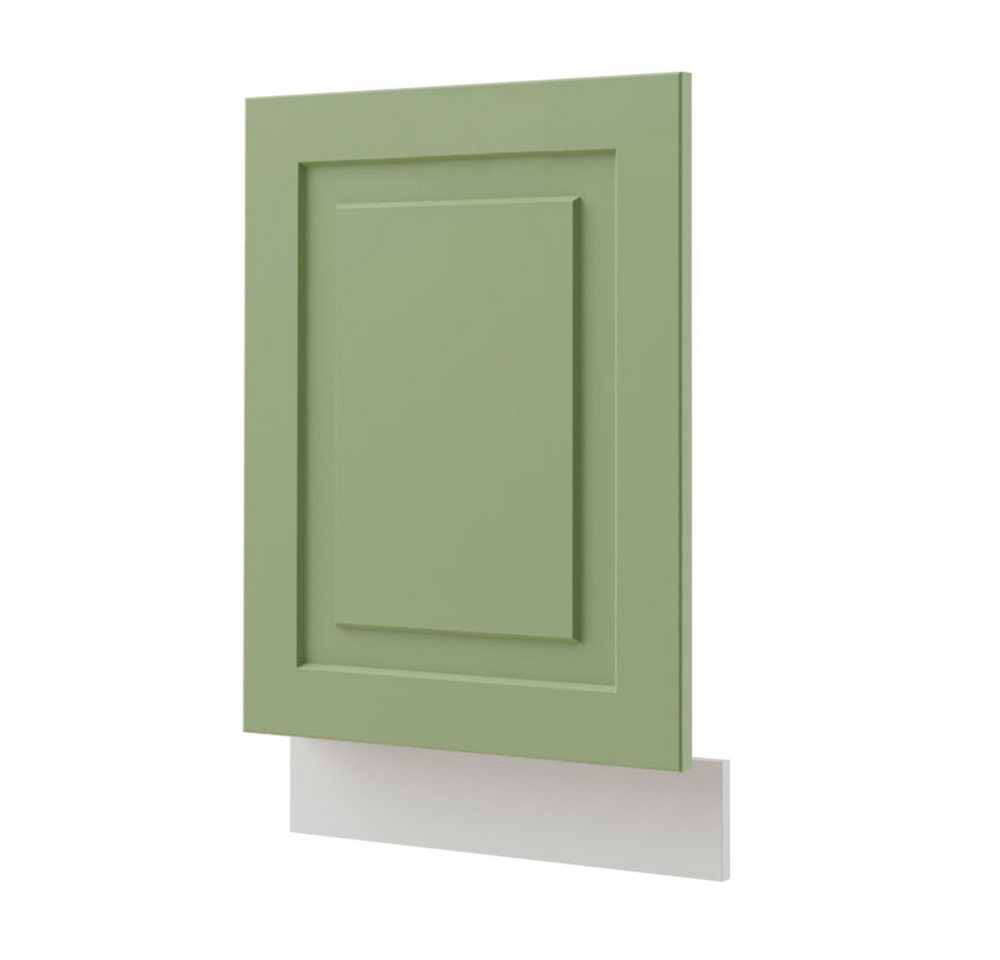 Feldmann-Wohnen Sockelblende Rimini (für teilintegrierte Geschirrspüler, inklusive Sockel, 1 St., moderne Optik, MDF Kasetten-Fronten, Soft-Close), 45x1,9x57cm Farbe wählbar von Feldmann-Wohnen
