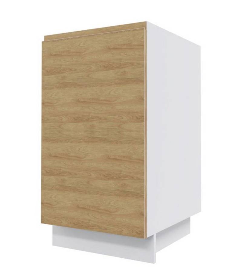 Feldmann-Wohnen Unterschrank Arezzo (1-St) 45cm Front-, Korpusfarbe und Ausführung wählbar grifflos 1-türig von Feldmann-Wohnen