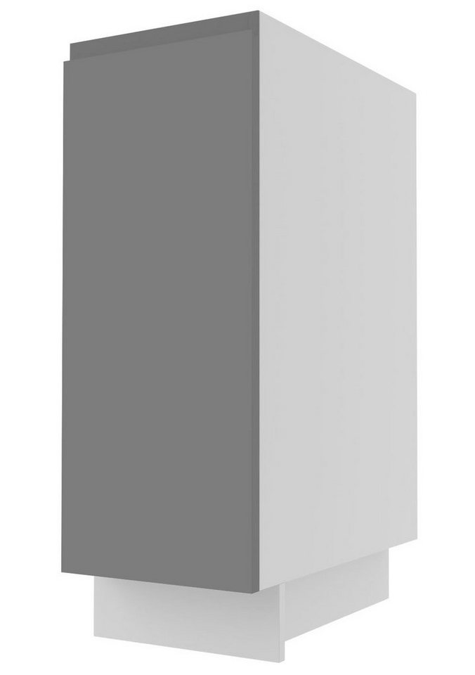 Feldmann-Wohnen Unterschrank Avellino (1-St) 30cm Front- und Korpusfarbe wählbar grifflos 1-türig von Feldmann-Wohnen