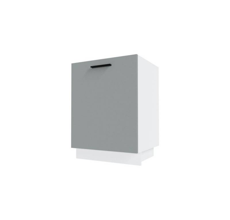 Feldmann-Wohnen Unterschrank Bonn (1-türig, 1 Einlegeboden, 1-St., moderne Optik, MDF Fronten) 60x50x82cm Front- & Korpusfarbe wählbar von Feldmann-Wohnen