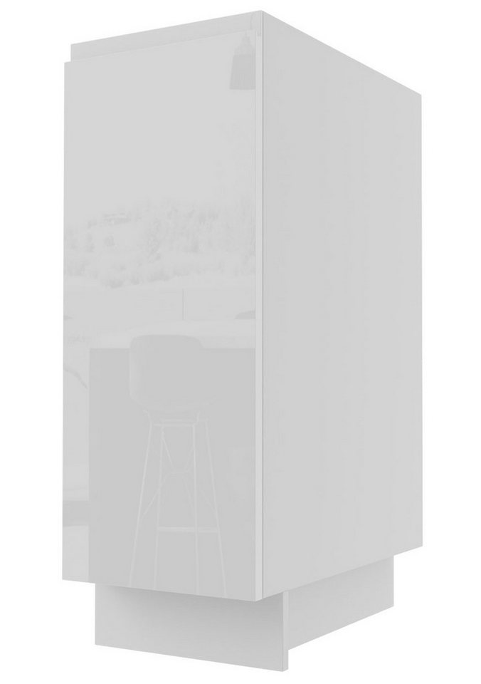 Feldmann-Wohnen Unterschrank Florence (Florence, 1-St) 30cm Front-, Korpusfarbe und Ausführung wählbar grifflos 1-türig von Feldmann-Wohnen