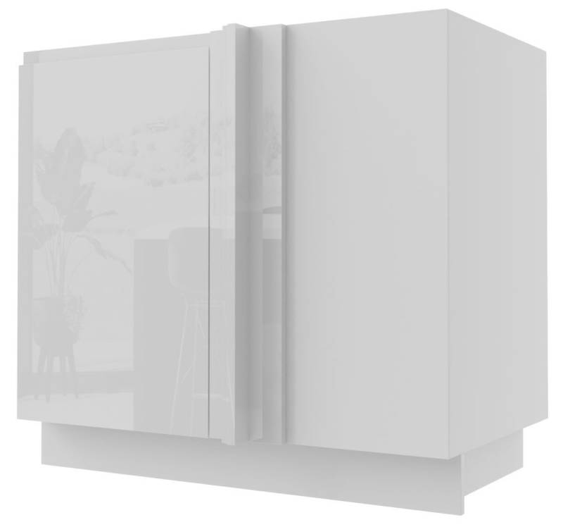 Feldmann-Wohnen Unterschrank Florence (Florence, 1-St) 90cm Front-, Korpusfarbe und Ausführung wählbar grifflos 1-türig von Feldmann-Wohnen