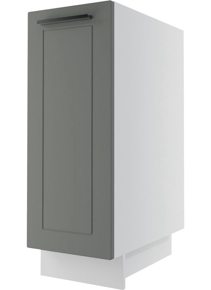 Feldmann-Wohnen Unterschrank Kvantum (Kvantum, 1-St) 30cm Front- und Korpusfarbe wählbar mit Schrankauszug von Feldmann-Wohnen