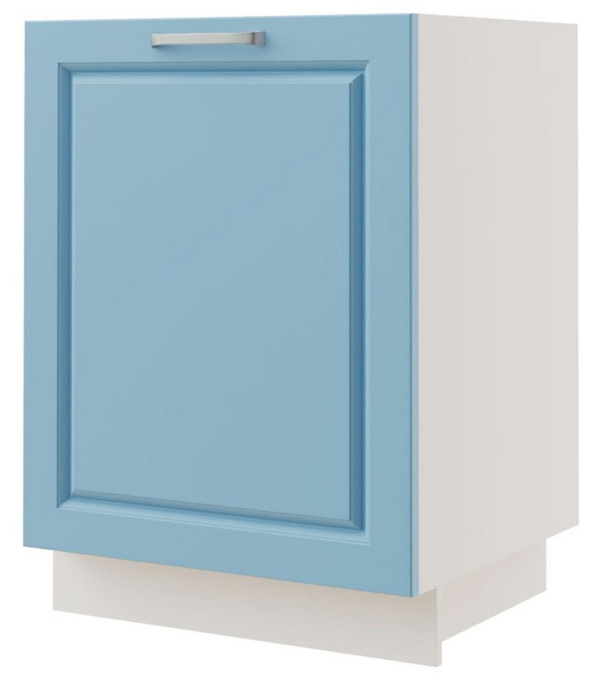 Feldmann-Wohnen Unterschrank Pescara (Pescara, 1-St) 60cm Front- und Korpusfarbe wählbar 1-türig von Feldmann-Wohnen
