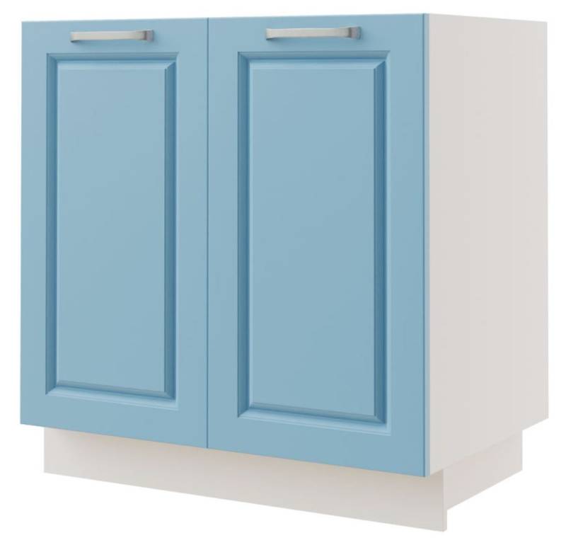 Feldmann-Wohnen Unterschrank Pescara (Pescara, 1-St) 80cm Front- und Korpusfarbe wählbar 2-türig von Feldmann-Wohnen