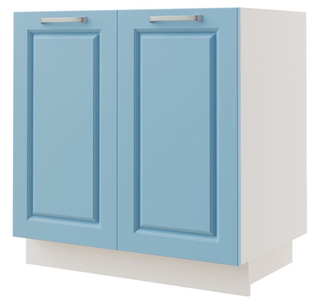 Feldmann-Wohnen Unterschrank Pescara (Pescara, 1-St) 80cm Front- und Korpusfarbe wählbar 2-türig von Feldmann-Wohnen