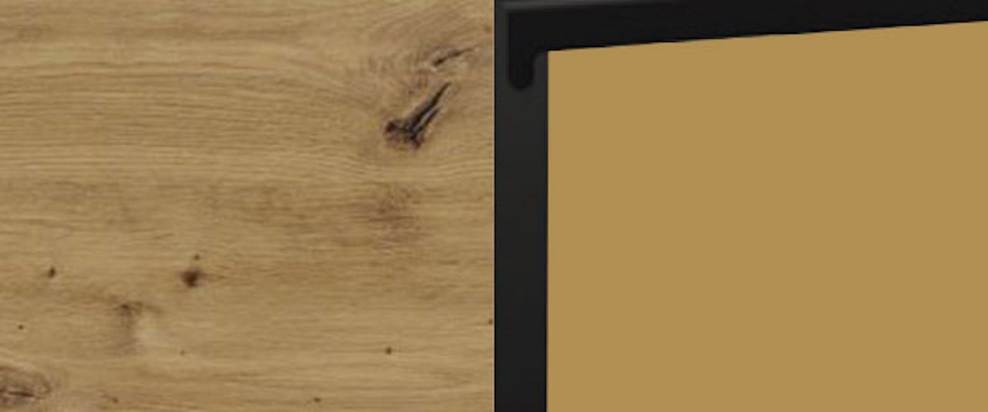 Feldmann-Wohnen Unterschrank Velden (1-St) 120cm Front- & Korpusfarbe wählbar grifflos 2 Schubladen (Teilauszug) von Feldmann-Wohnen