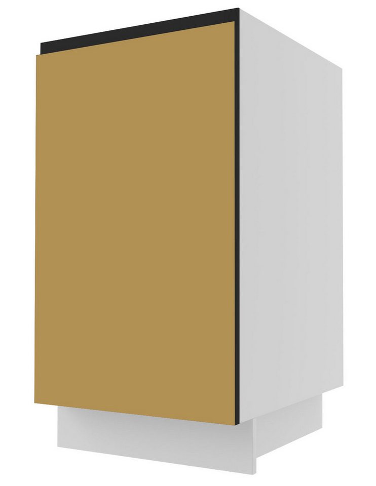 Feldmann-Wohnen Unterschrank Velden (1-St) 45cm Front-, Korpusfarbe und Ausführung wählbar grifflos 1-türig von Feldmann-Wohnen