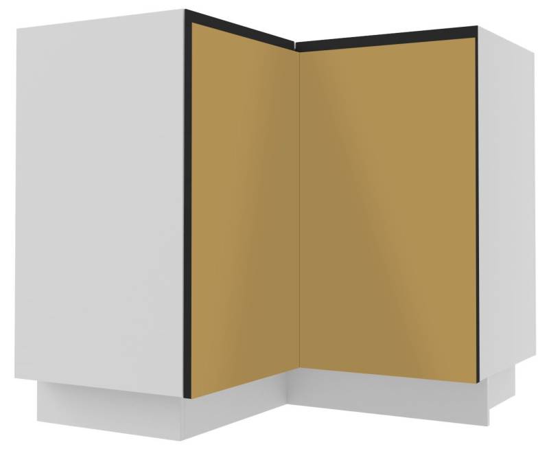 Feldmann-Wohnen Unterschrank Velden (1-St) 84cm Front- & Korpusfarbe wählbar grifflos 2-türig mit Einlegeboden von Feldmann-Wohnen