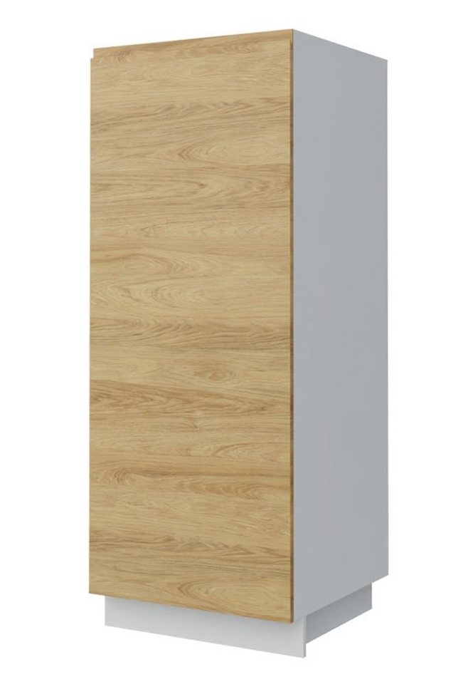 Feldmann-Wohnen Vorratsschrank Arezzo (1-St) 60cm Front- und Korpusfarbe wählbar grifflos 1-türig von Feldmann-Wohnen