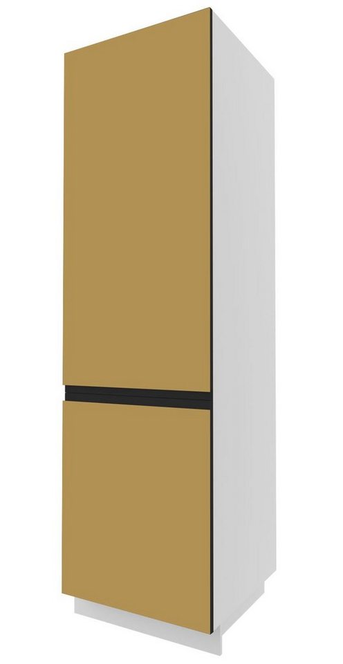 Feldmann-Wohnen Vorratsschrank Velden (1-St) Front-, Korpusfarbe & Ausführung wählbar grifflos 2-türig Einlegeböden von Feldmann-Wohnen