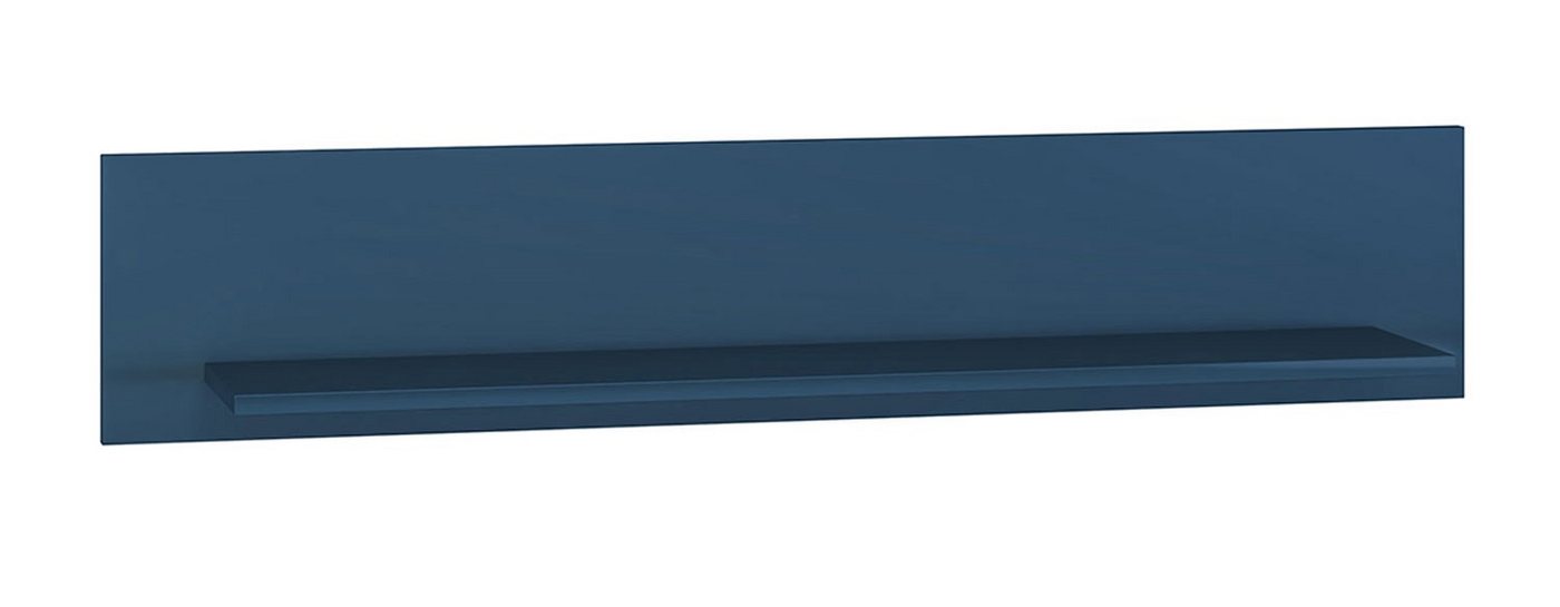 Feldmann-Wohnen Wandboard Marine, 1 Ablagefläche, max. Belastbarkeit der Ablagefläche 5kg 1-tlg., B/T/H 120 cm / 22 cm / 23 cm dunkelblau von Feldmann-Wohnen