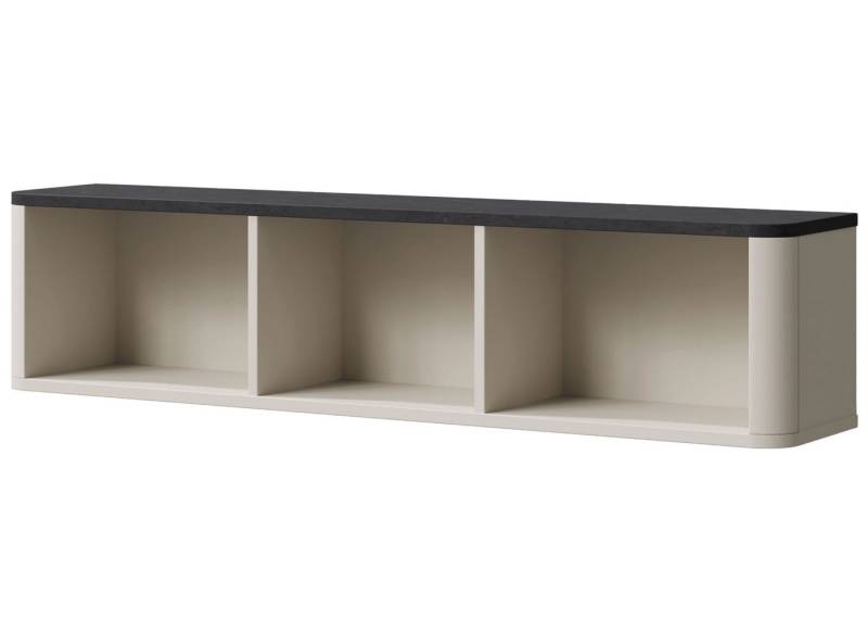 Feldmann-Wohnen Wandboard Marly, 3 offene Fächer 1-tlg., 130x30x25cm Kaschmir / Graustein Feldmann-Wohnen Wandboard Marly, 3 offene Fächer 1-tlg., 130x30x25cm Kaschmir / Graustein von Feldmann-Wohnen