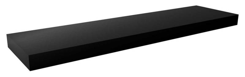 Feldmann-Wohnen Wandregal Andrea, 1-tlg., 60x26x5cm schwarz matt von Feldmann-Wohnen