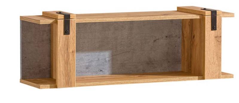 Feldmann-Wohnen Wandregal Milenium, 1-tlg., 100cm Wotan Eiche Beton Millenium von Feldmann-Wohnen