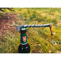 Flaschenöffner Handgeschmiedet Groß von FeldschmiedePaulenz